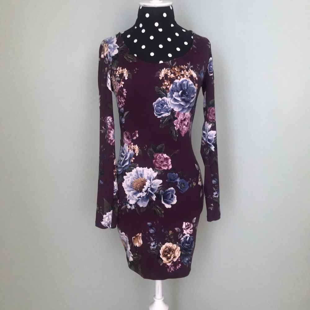 NWOT Long Sleeve Bodycon Dress